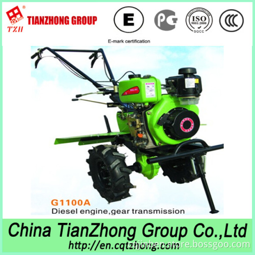 Portable Farm &Gardon Use Tiller Cultivator (G1100C/G1100D)
